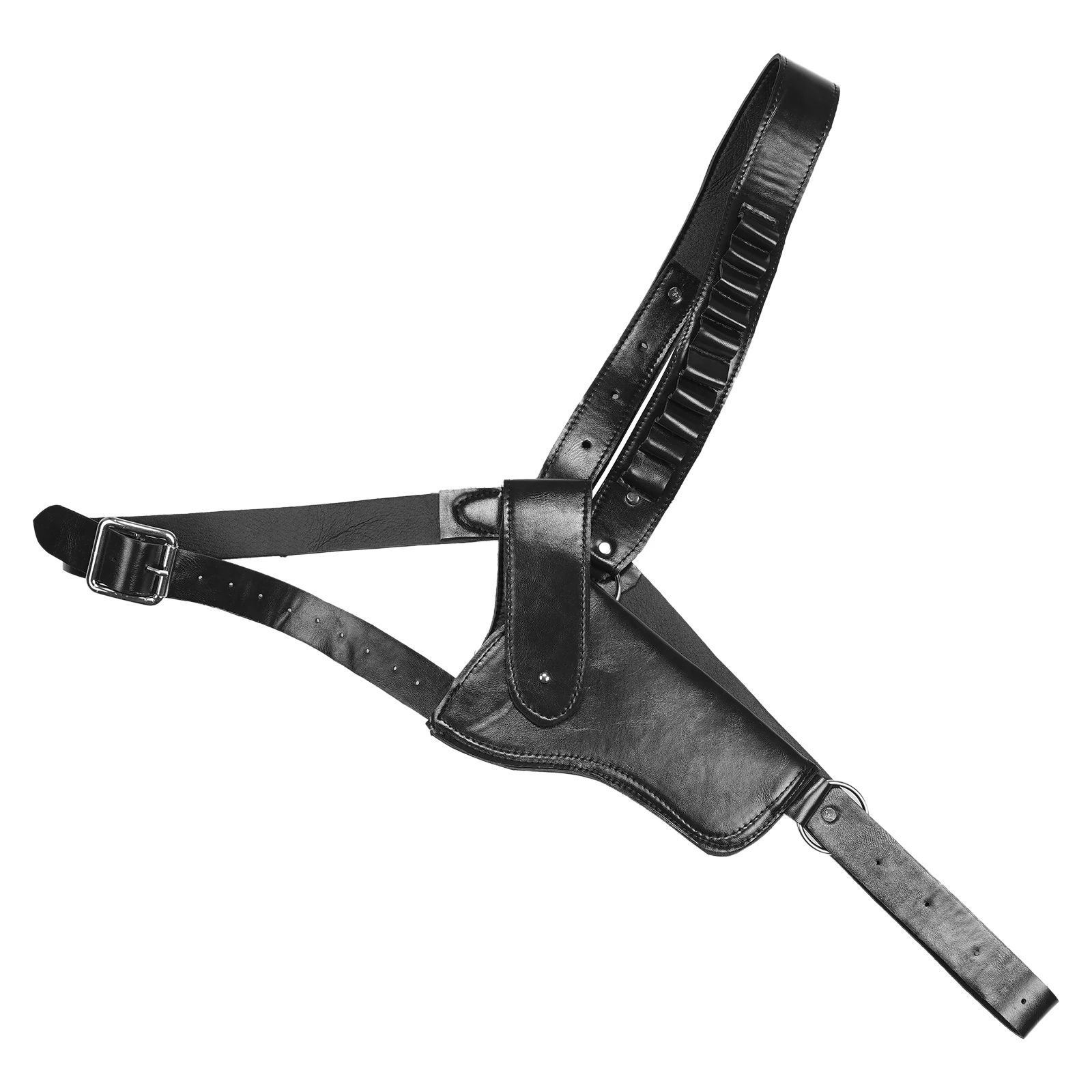 Revolver Shoulder Belt Holster Cartridge Bag Leg Belt Gun Cosplay