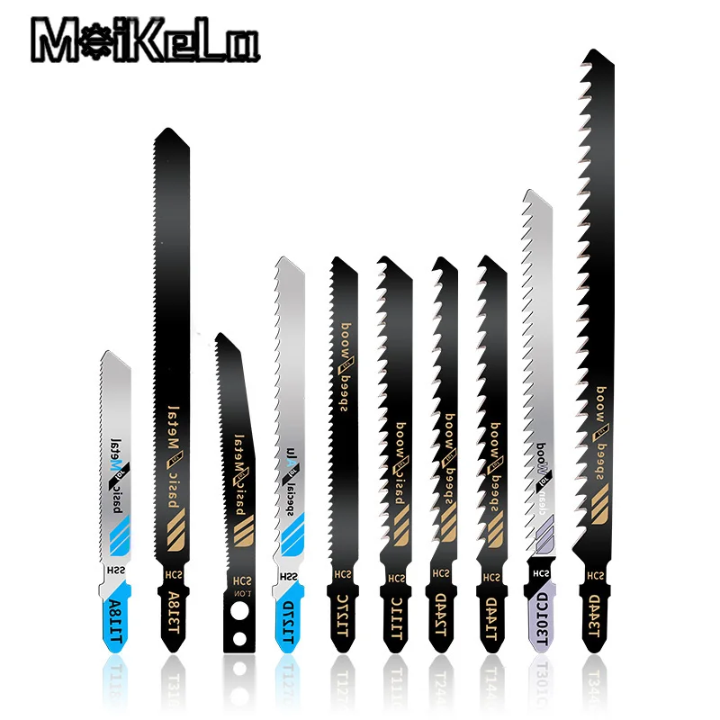 

5PCS HCS Reciprocating Saw Blades Cutting Curve Hacksaw Blades Power Tool Accessories For Wood Metal