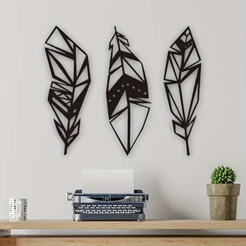 Modern Feather Wall Art 1