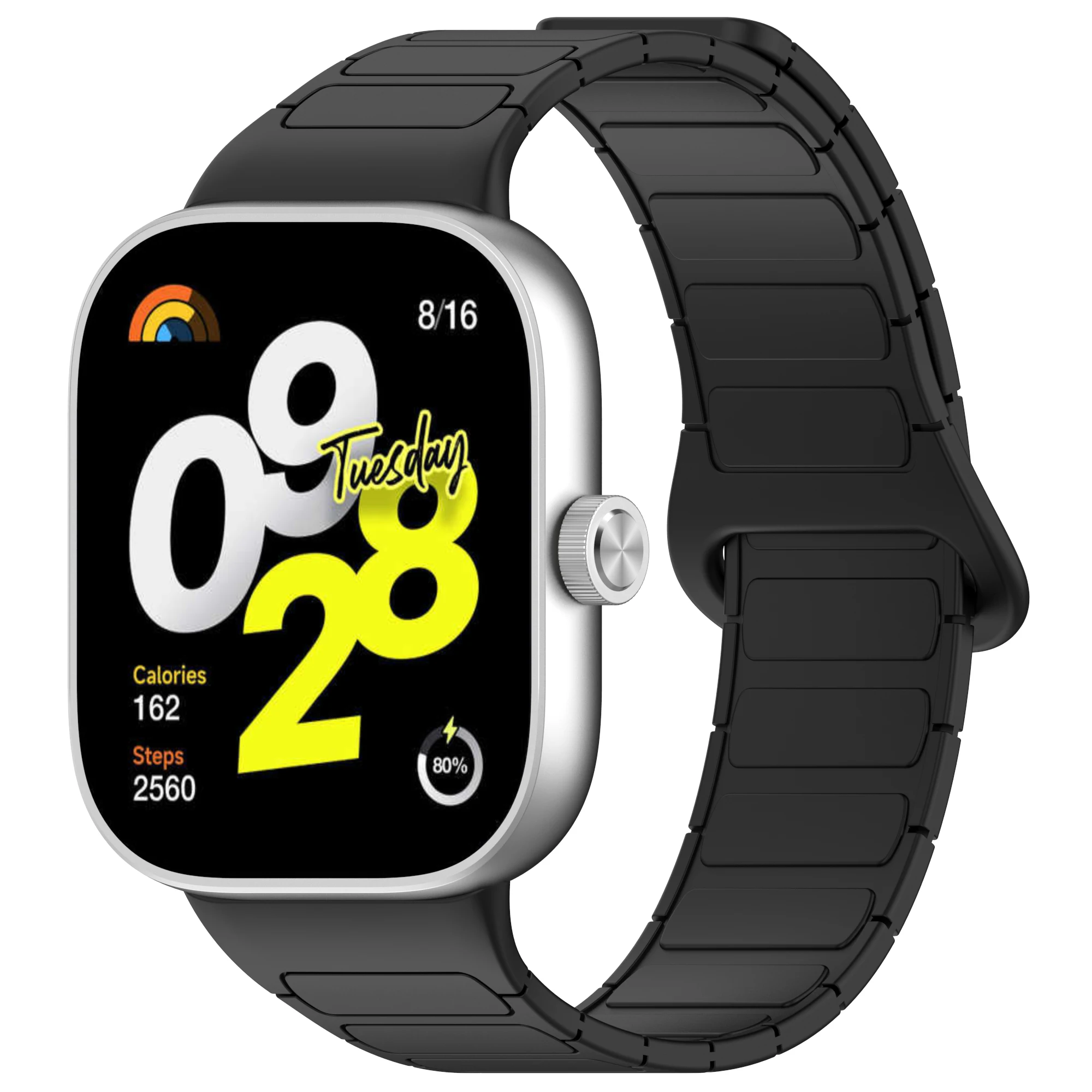 Magnetic Silicone Smartwatch Strap - Premium Wristband Accessory