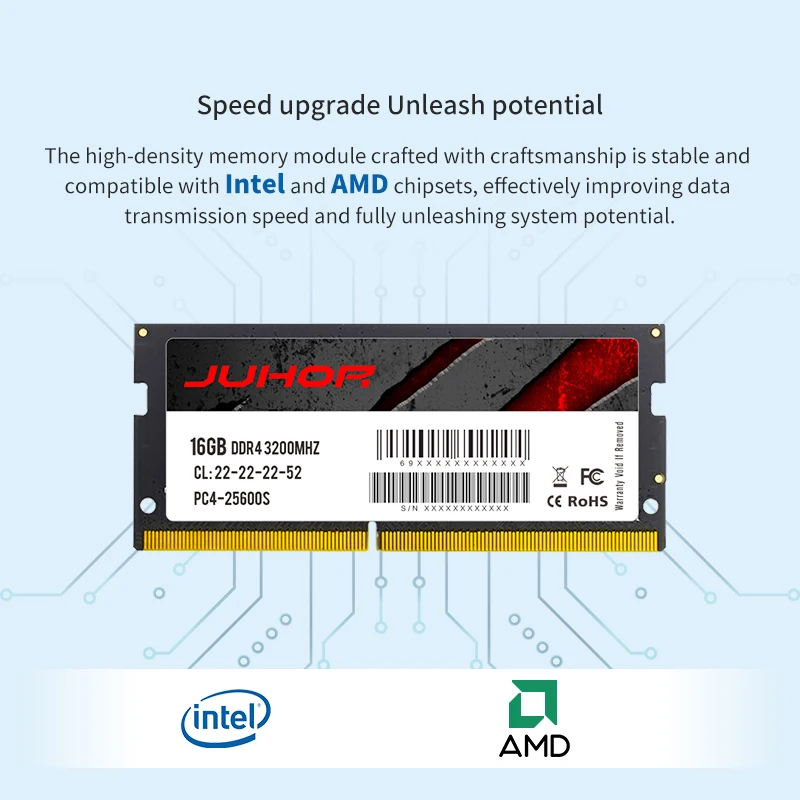 JUHOR (16GBx2)DDR4 2666MHz 32GB メモリー JUHOR (16GBx2)DDR4 2666MHz 32GB メモリー 【公式通販】