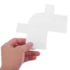 Hairline Card Bead Guide Template Men Beard Applicator Styling Shaper Enhancing Pvc Shaping for Fiber 3