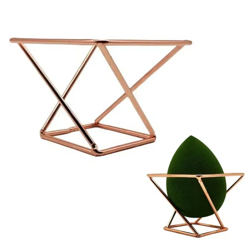 Creative Wrought Iron Makeup Sponge Display Rack