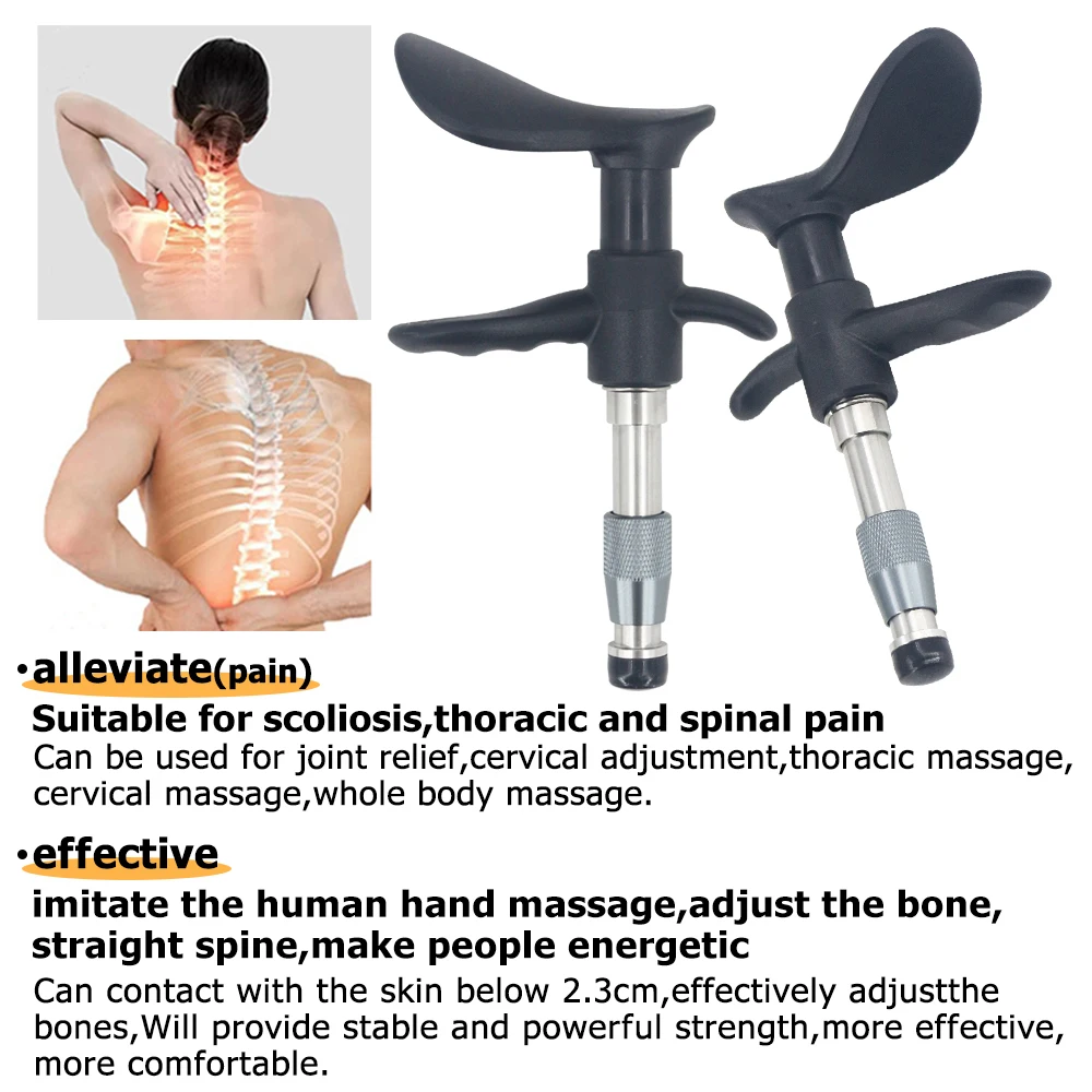 300N Chiropractic Adjusting Gun Spine Massage Tools Therapy Correction Spinal Limb Pain Relief Manual Body Massager New 2025