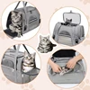 Cat Bags Soft-Sided Portable Dog Carrier Mesh Breathable Carrier Bags Foldable Cats Handbag Travel Pet Bag Transport Bag 2