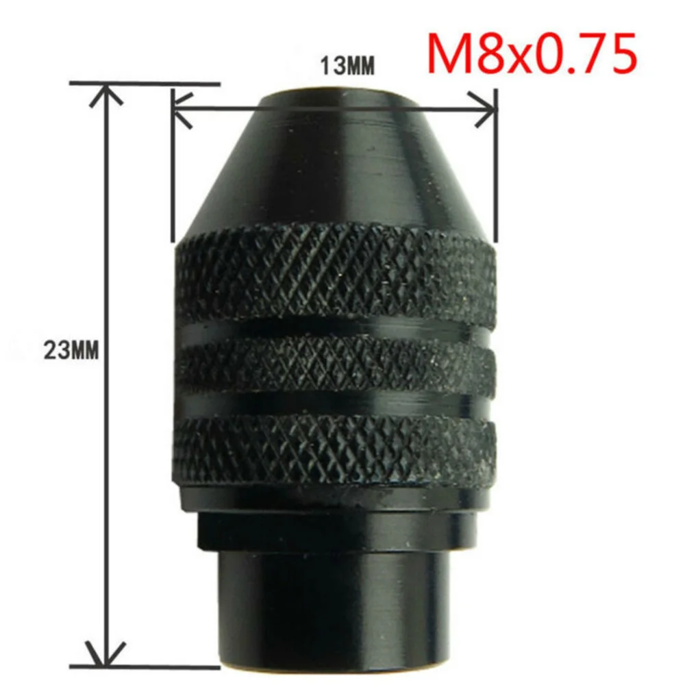 

0.3-3.2mm Electric Grinding Grinder 3-Jaw Chuck M8 * 0.75mm Rust-Proof Electric Grinder Three-Jaw Chuck Power Tools Accessories