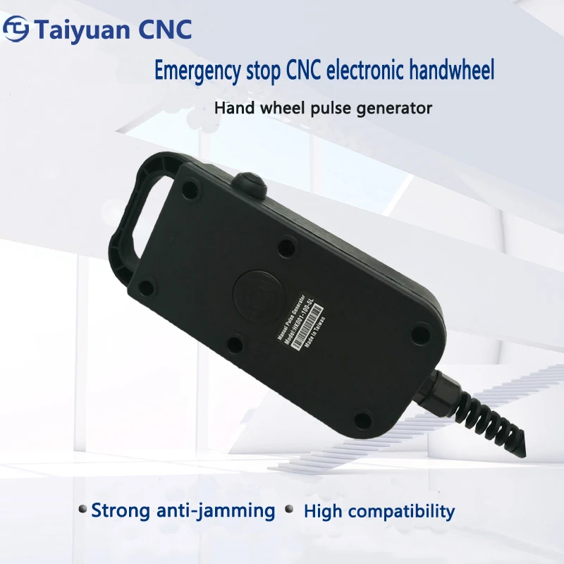 강력한 CNC 컨트롤러 핸드 휠 4 6축 엔코더 TM1474 Mpg 핸드휠 펄스 발생기(선반 머시닝 센터용)