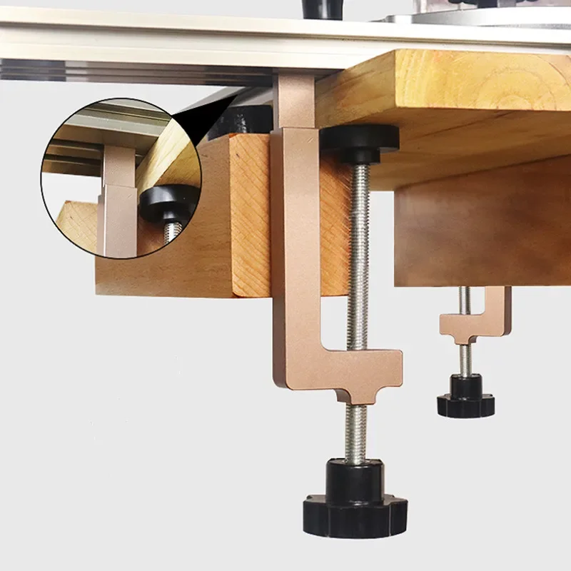 Adjustable Guide Rail Bracket for Woodworking - Routing Jig Frame for Trimming, Milling, and Engraving