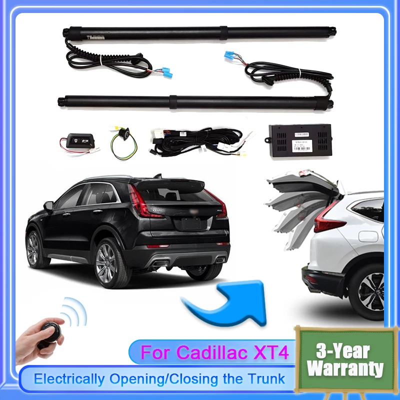 

For Cadillac XT4 2018~2024 Vehicle Electric Tailgate Lift for Drive Trunk Intelligent Opening of Tail gate Soft Close Car Door