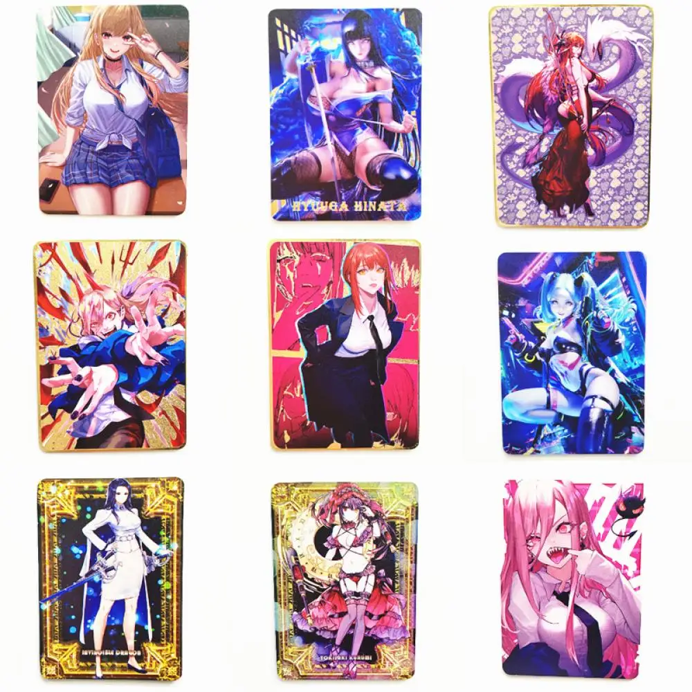 

Anime Beauty ACG Metal Card Anime Girls Sexy Cartoon Hobbies Hobby Collectibles Anime Collection Cards Gift Toys for Friends