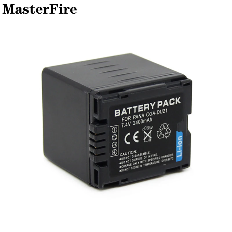 

10PCS 7.4V 2400mah Rechargeable Battery CGA-DU21 VW-VBD210 for Panasonic CGA-DU14 DU21 DU07 DU06 NV-GS500 GS28 GS27 Batteries