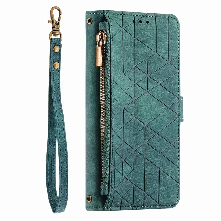 Edge60 Stylus Leather Zipper Wallet Case