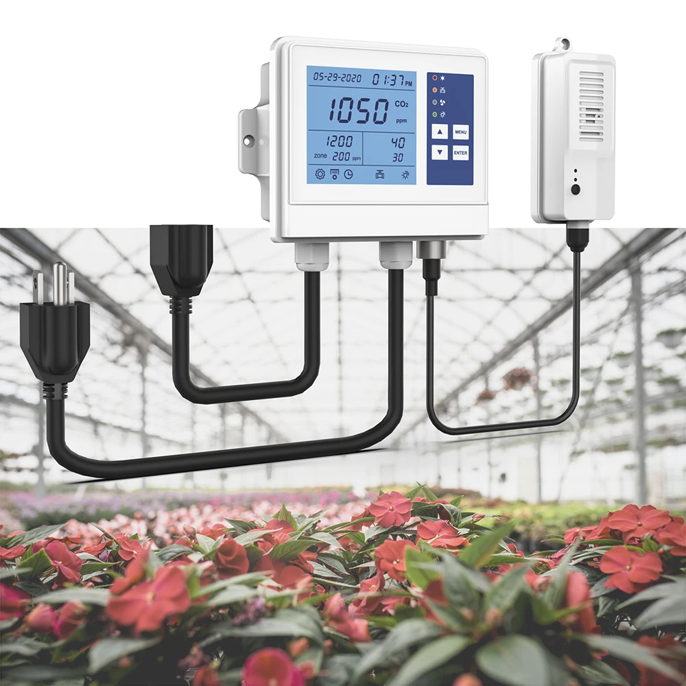 

Highly sophisticated co2 sensor greenhouse co2 controller hydroponic CO2 meter