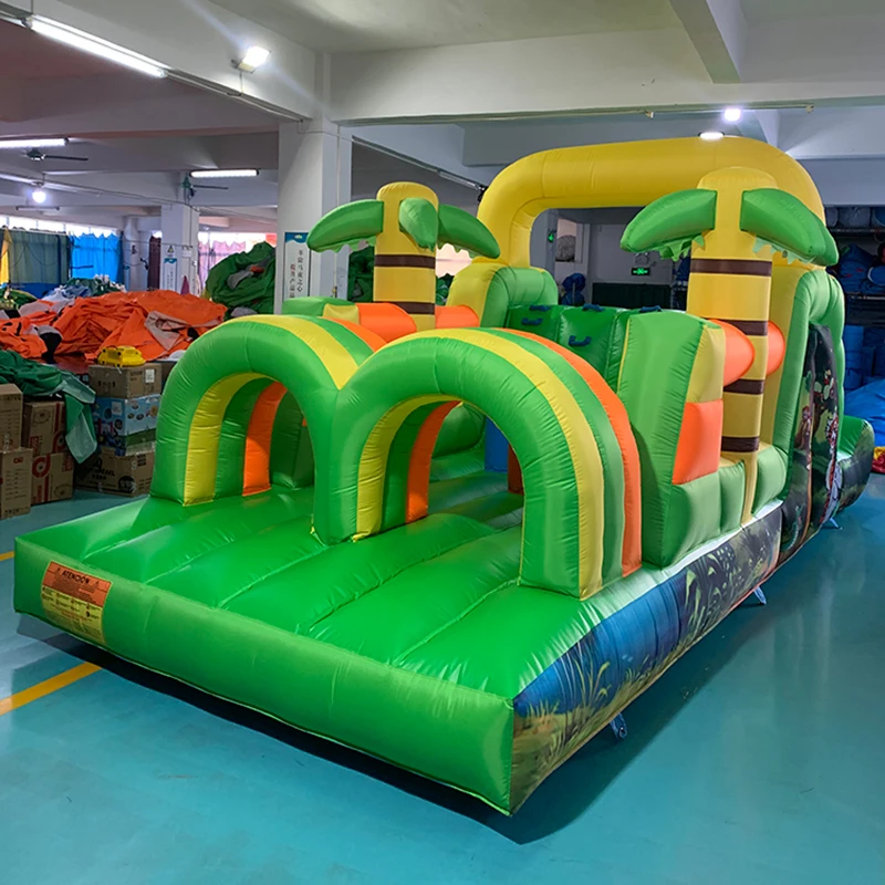 

YARD Giant Inflatable Bouncy Castles 6.4x2.8x2.5M Jumping Castles Bouncer Inflatable Bounce House With Slide Ship From USA