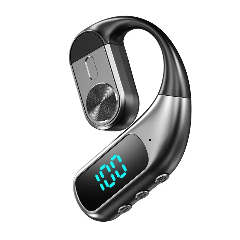 Wireless Bluetooth Headphones With Microphone Earphone Air Conduction AI Intelligent Noise Cancelling Handsfree Talk Headset