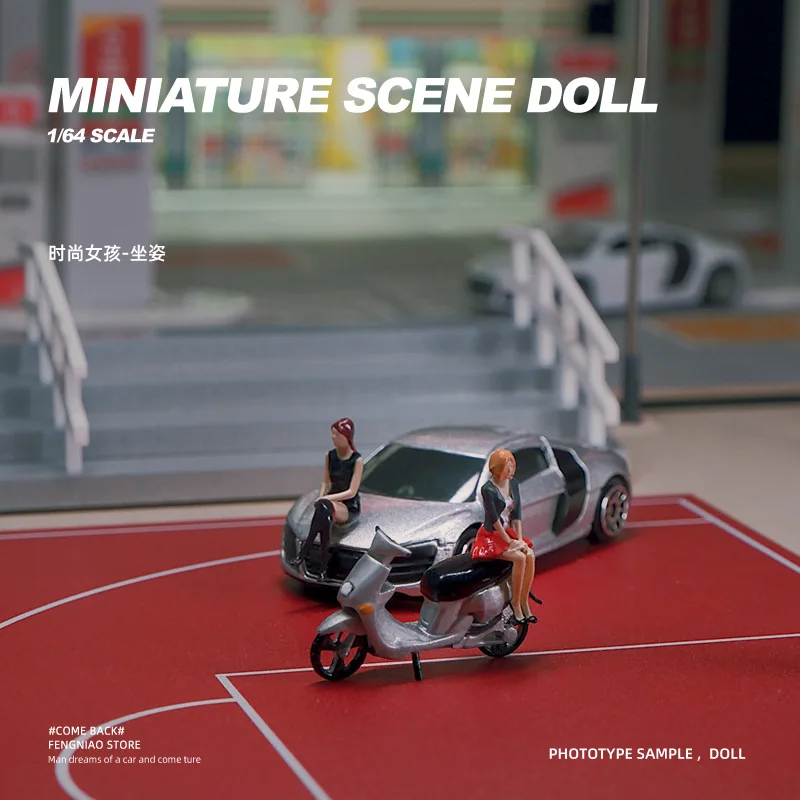 Modellino miniature scena bambina birra 1/64 1/87 1/43 1/18 1/24 per Modellino miniature scena bambina birra 1/64 1/87 1/43 1/18 1/24 per