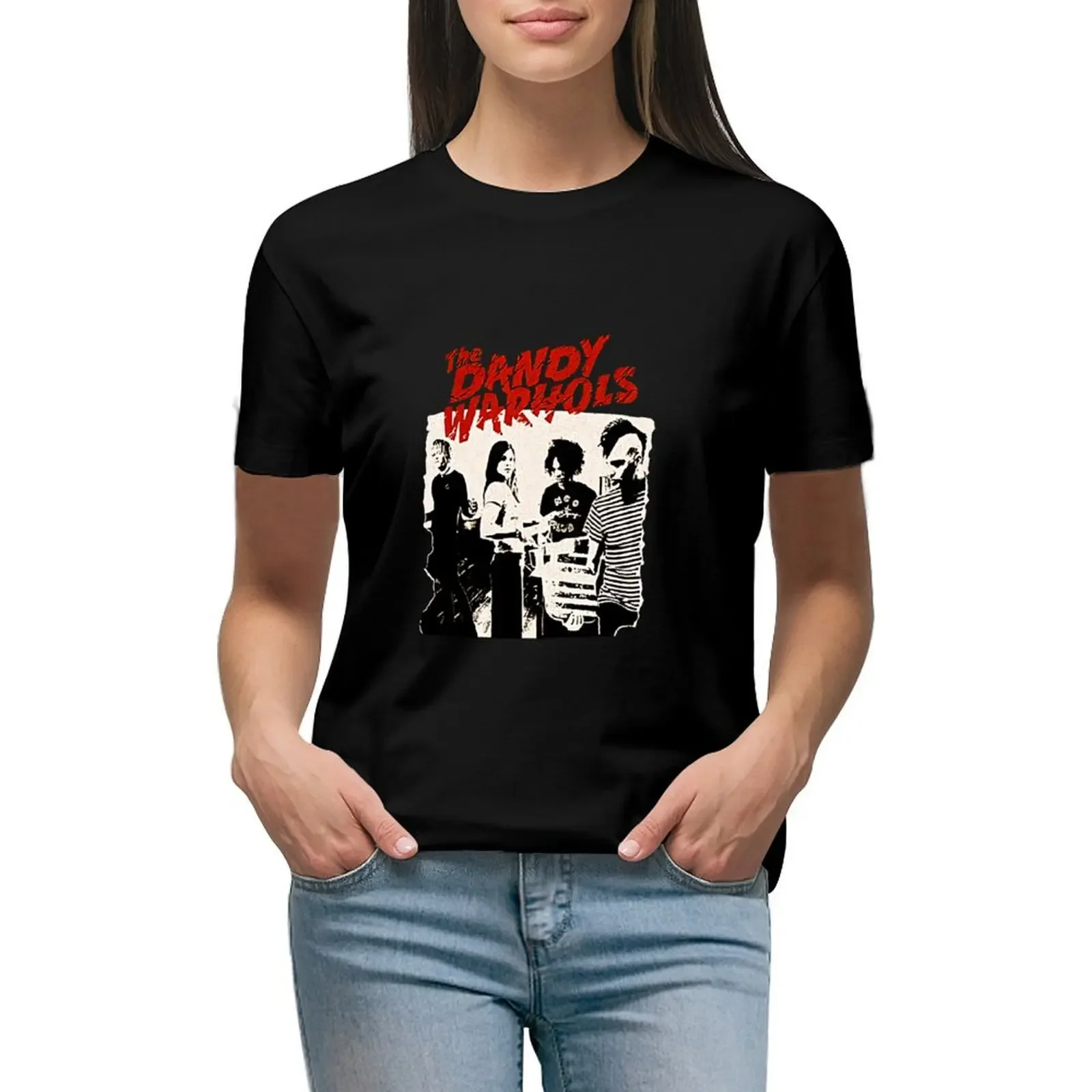 

The Dandy Warhols T-shirt korean fashion anime clothes tees woman t shirt