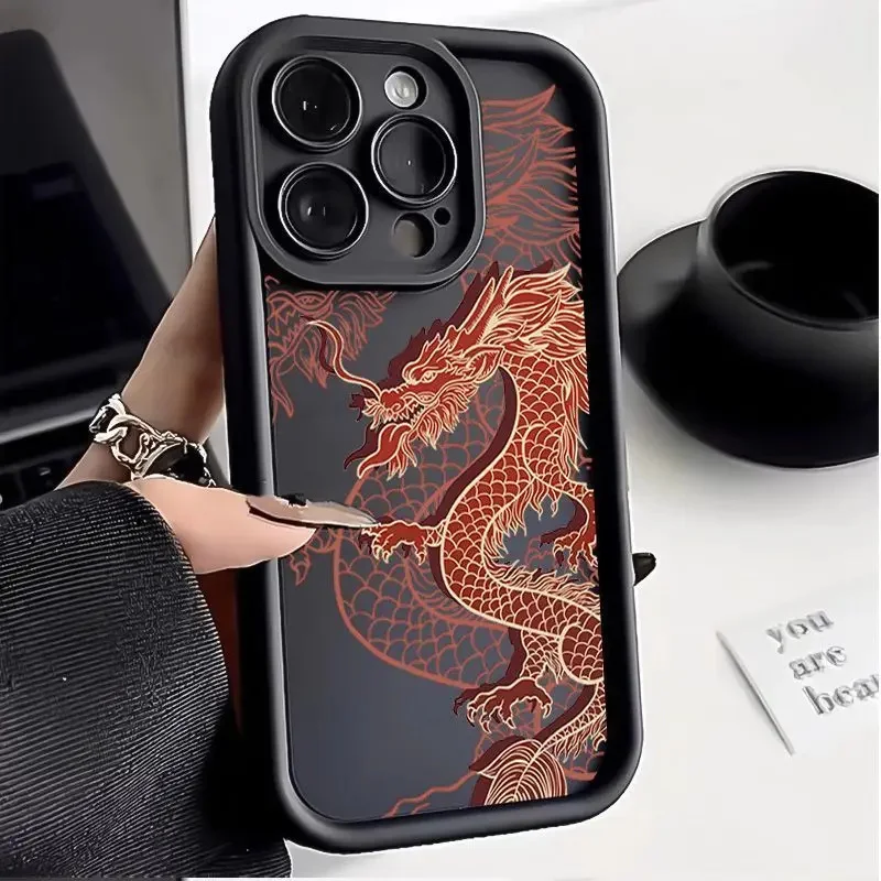thumbnail image 1 of East Dragon-funda de silicona a prueba de golpes para teléfono móvil, carcasa para Samsung Galaxy S24, S23, S22 Ultra, S21 FE, A55, A54, A34, A15, A14, A35, A52, A53, 5G, 1 of 4