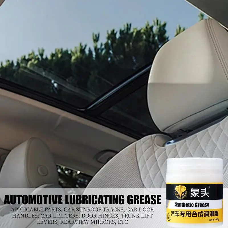 Car Lubricant Grease Car Detailing White Grease Automotive Lube Long-Lasting High Temperature Grease All Purpose Car Grease