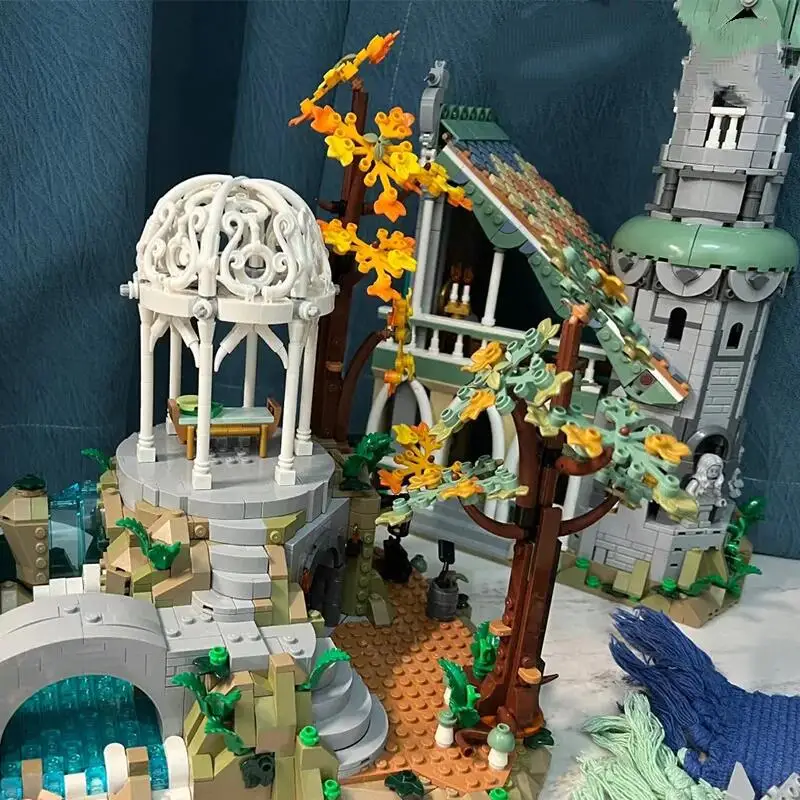 2026 새로운 품질 6167PCS 스트리트 뷰의 필름 시리즈 어린이를 위한 데스크탑 장식 모델 스타일 선물 호환 가능 10316