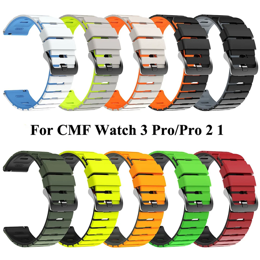 Premium Silicone Watch Band - Versatile and Comfortable Design