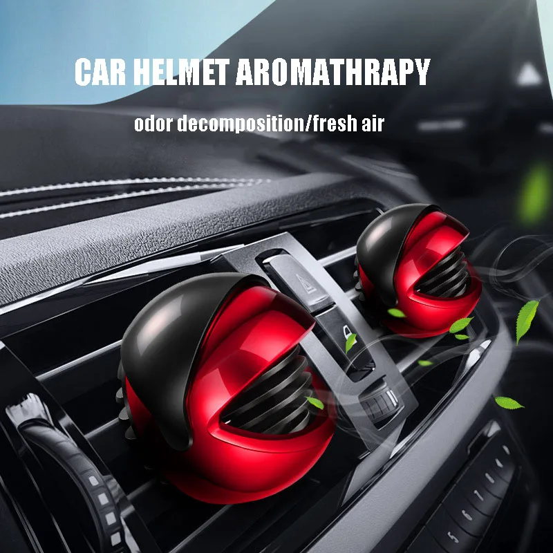 

Flip Helmet Car Air Aromatherapy Clip Outlet Freshener Deodorizer Diffuser Air-conditioning Fragrance Auto Interior Accessories