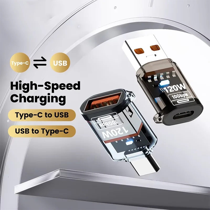 รูปสินค้า อะแดปเตอร์ USB-C 3.2 120W สำหรับ iPhone 15/16 และ Samsung