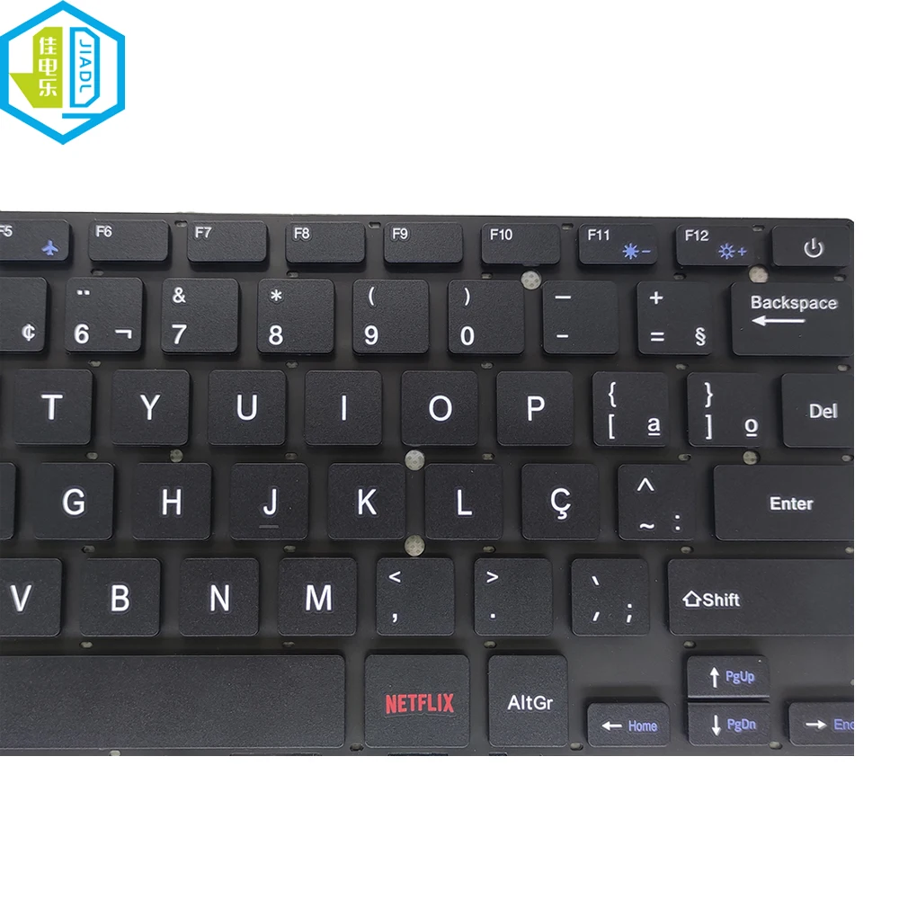 Genuíno Teclado do Portátil Brasileiro para Compaq Presario Cq25 br Brasil Ajuste Português Qwerty Substituição Teclados Peças do Computador Novo - Imagem 2