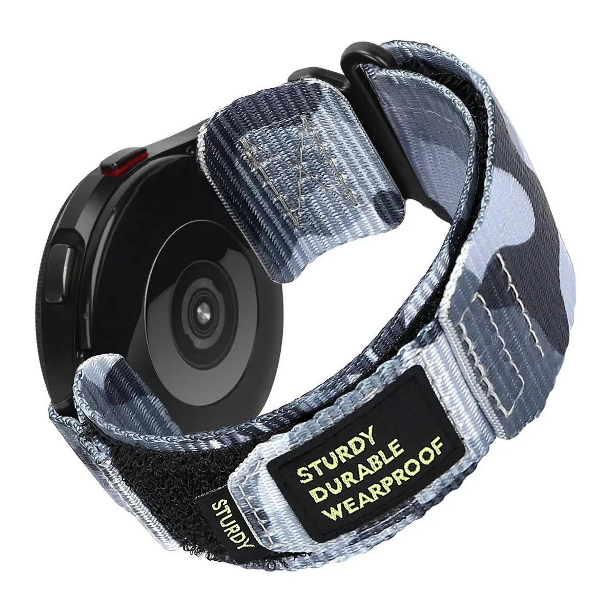 Camouflage Nylon Watch Strap - 22mm/20mm Adjustable Band