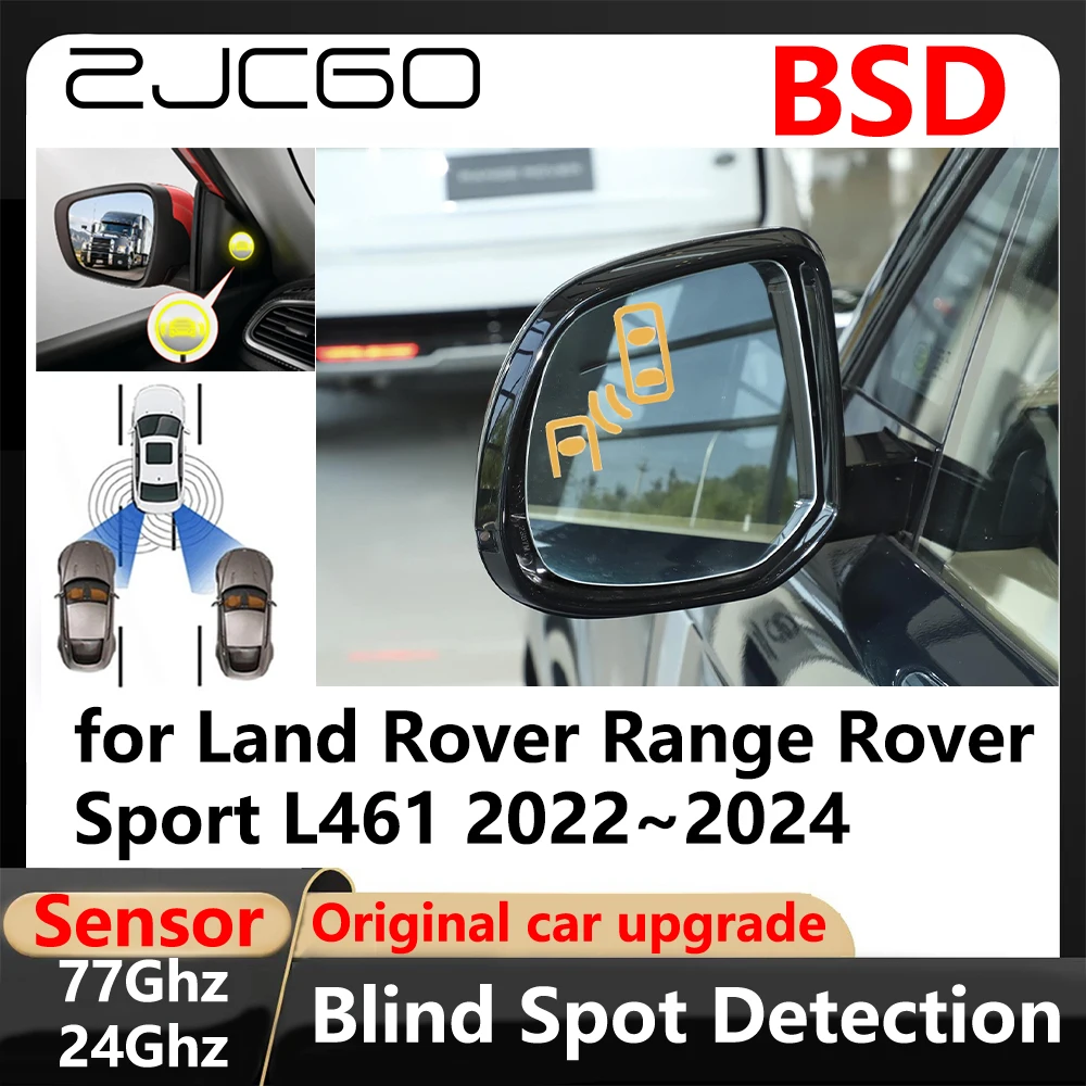 

ZJCGO BSD Blind Spot Detection Lane Change Assisted Parking Driving Warnin for Land Rover Range Rover Sport L461 2022~2024