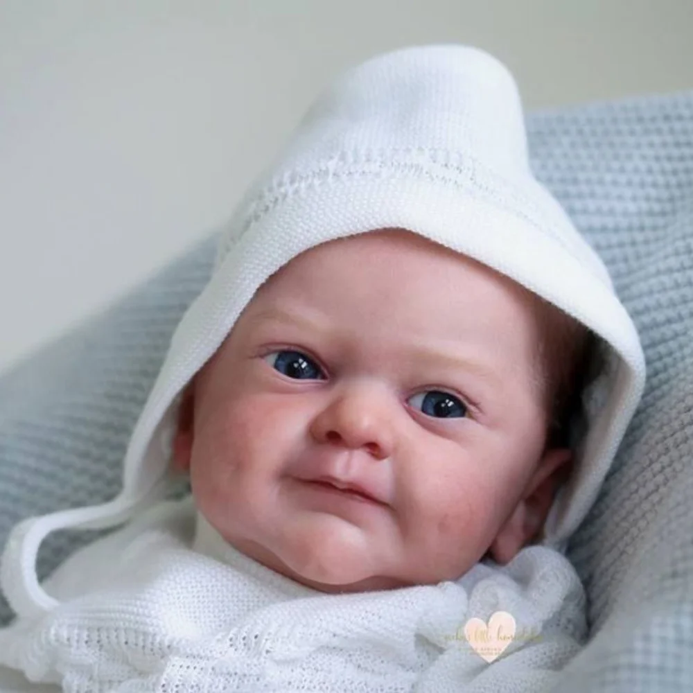 New 19 Inch Vinyl Reborn Doll Kit Sanya Unpainted Unfinished Blank