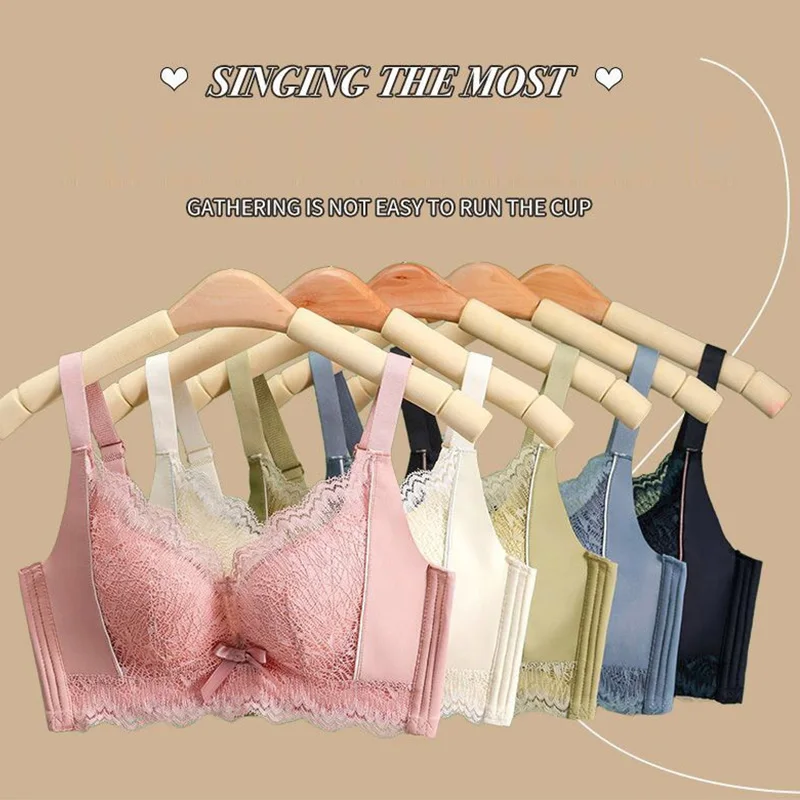 Lace Underwear Women's Panties Seamless Bras and Panty Sets for Women Korean Style Lingerie Set Bralette Lenceria Para Damas