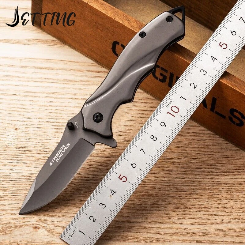 Camping Pocket Folding Knife High Hardness Stainless Steel Blade Knives Multifunctional Pocketknives Outdoor Knife