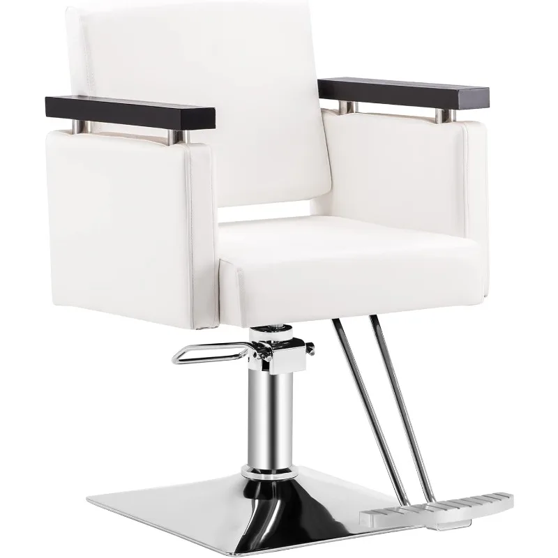 Classic Hydraulic Barber Chair Salon Chair Beauty Spa Styling Salon Equipment 8803 (Black)