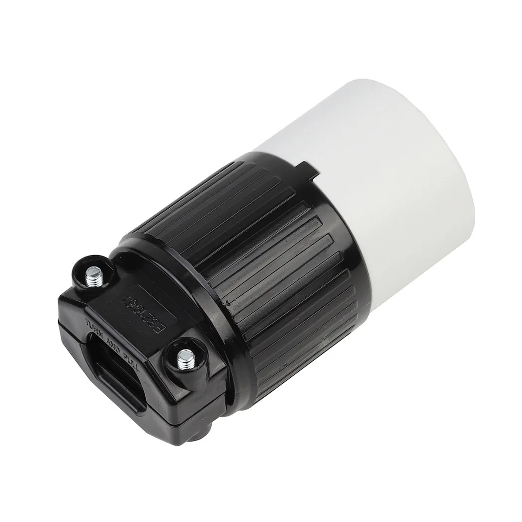 NEMA L6-30R 30 Amp 250 Volt 2P 3W Locking Female Plug Connector