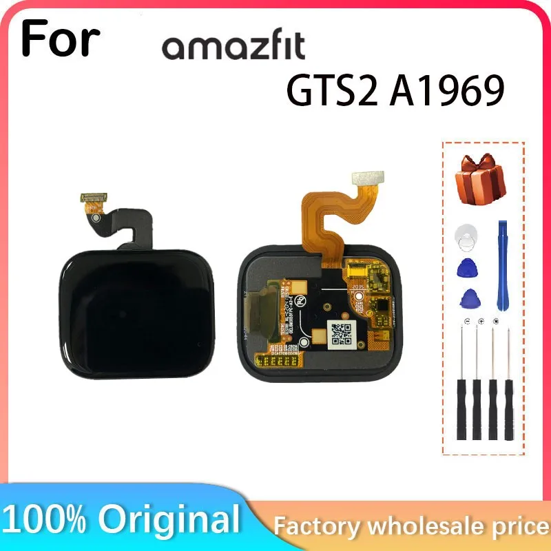 For Huami Amazfit GTS 2 A1969 Smart Watch LCD Display+Touch Panel Digitizer For Amazfit GTS 2 A1969 Amoled Display Assembly цена и фото