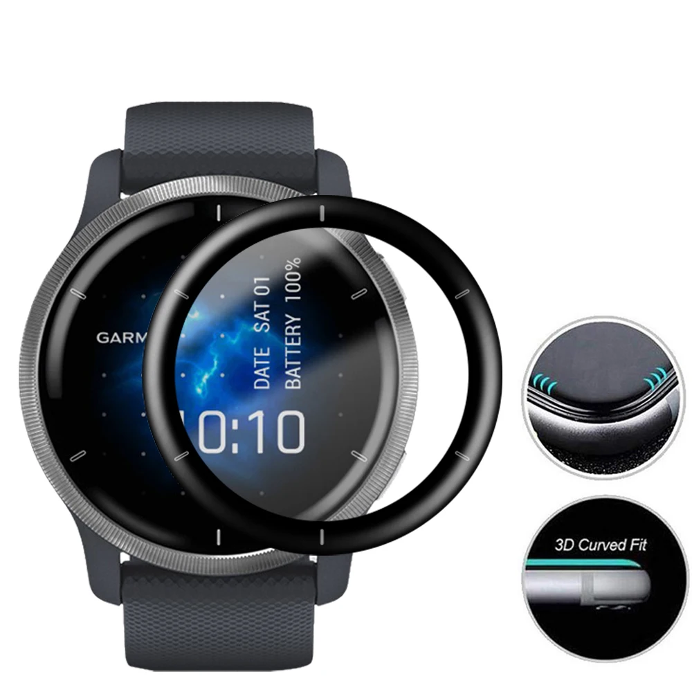 Garmin Fenix ??7/7s/7x Pro 스마트 시계 7pro 화면 보호기 액세서리 용 3D 곡선 소프트 에지 보호 필름 Smartwatch 커버