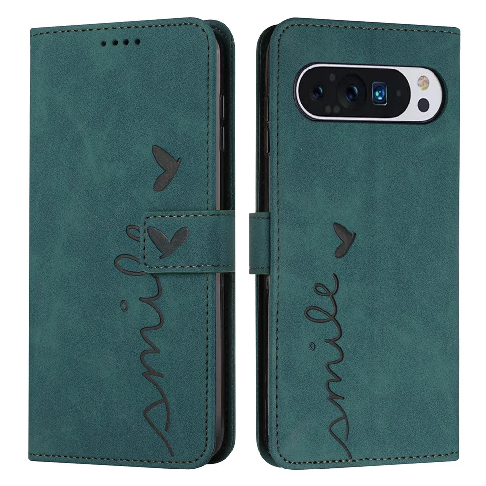 Premium PU Leather Flip Wallet Case with Card Holder and Stand, Strap Included