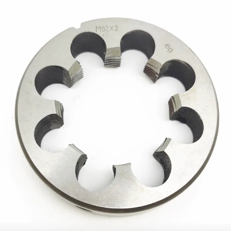 M20 x 2メトリックラウンドダイ、マシンスレッドダイM20 X 2.0mm 右利き用 メトリックM9x1右手タップとダイセット、M9x1 HSSマシンスレッドタップとラウンドダイ スレッドタップ M12-M52 右手マシン プラグ  タップ 金属加工 スクリュー メトリック タップ ドリル ハンドツール(M39x ALEYHA 1pc 左手機械ねじタップ HSS  鋼機械プラグタップ金属ねじ ...