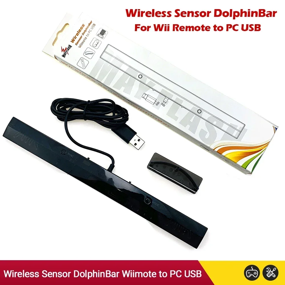 [MAYFLASH]WiiリモコンをPCで Wireless Sensor DolphinBar[SRPJ1833] 楽天市場】[MAYFLASH]WiiリモコンをPCで Wireless Sensor