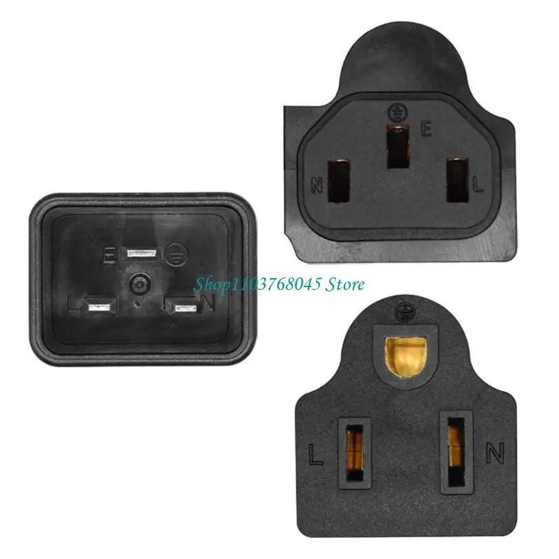 R53F 강력한 파워 스플리터 케이블 C20에서 C13 커넥터 및 5-15R 컴퓨터 장비 용 전력 분배 케이블