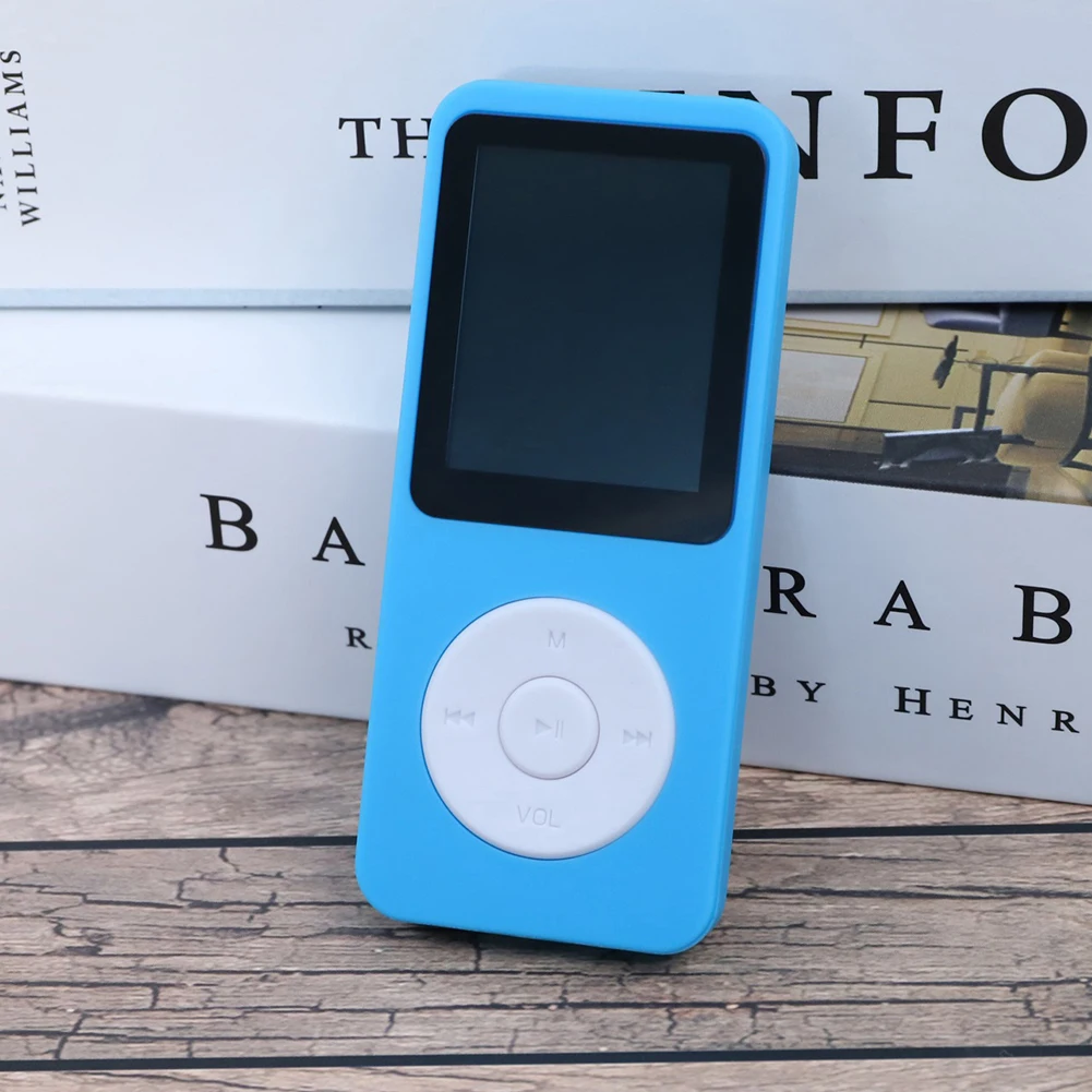 1.8 Inch Color Screen MP3 MP4 Music Player Built-in Speaker Mini Walkman Bluetooth-compatible 5.0 Music Player Walkman for VISTA