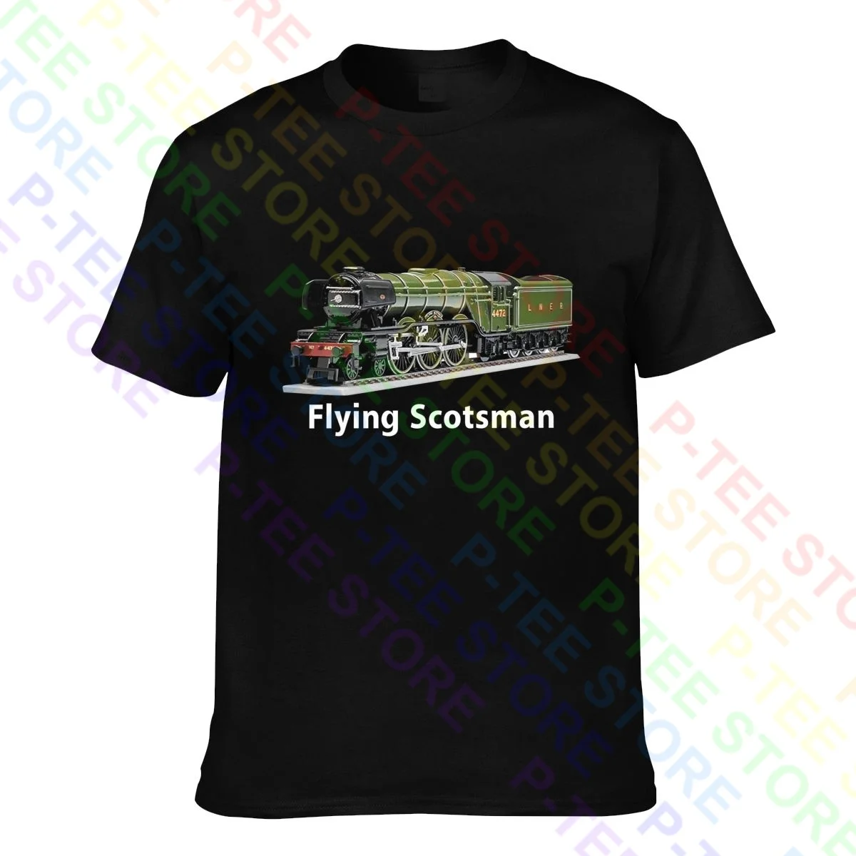 The Flying Scotsman Treni Hornby Locomotive T-Shirt Tee Shirt Gift Trend Harajuku All-Match