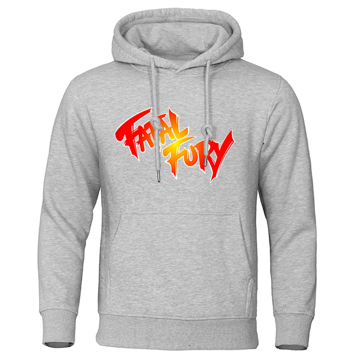 Mens Cotton Pullover Hoodie Casual Streetwear