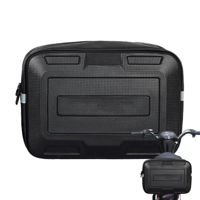 

Motorcycle Tail Bag Tail Bags Handlebar Bag Hard Shell Saddle Bag Waterproof Motorcycle Tool Bag Front Fork Storage Organizer