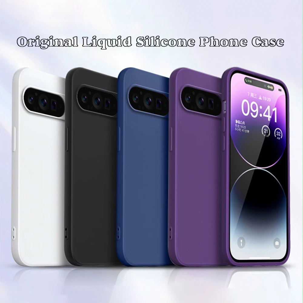 Premium Soft Liquid Silicone Phone Case - Durable Back Cover Protection