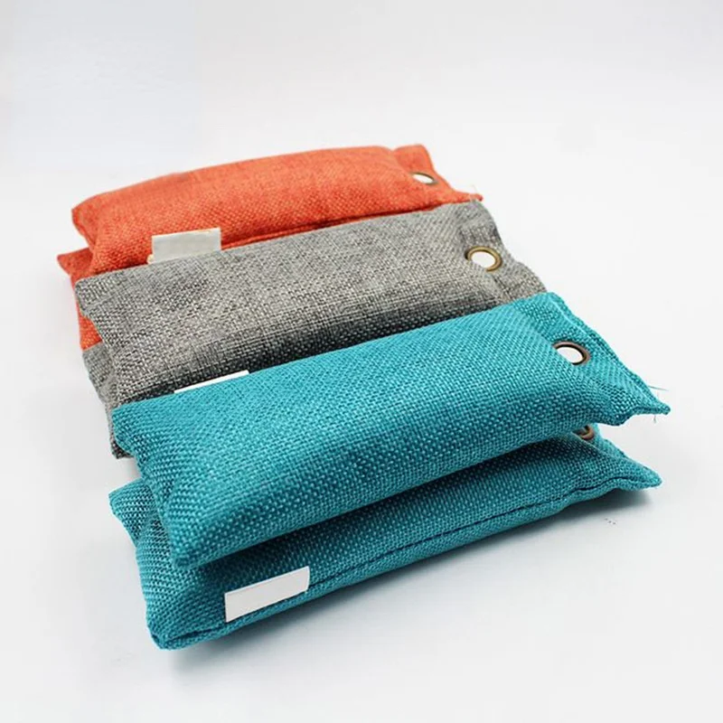 75gActivatedBambooCharcoalBagforCarClosetDrawerAbsorbOdors