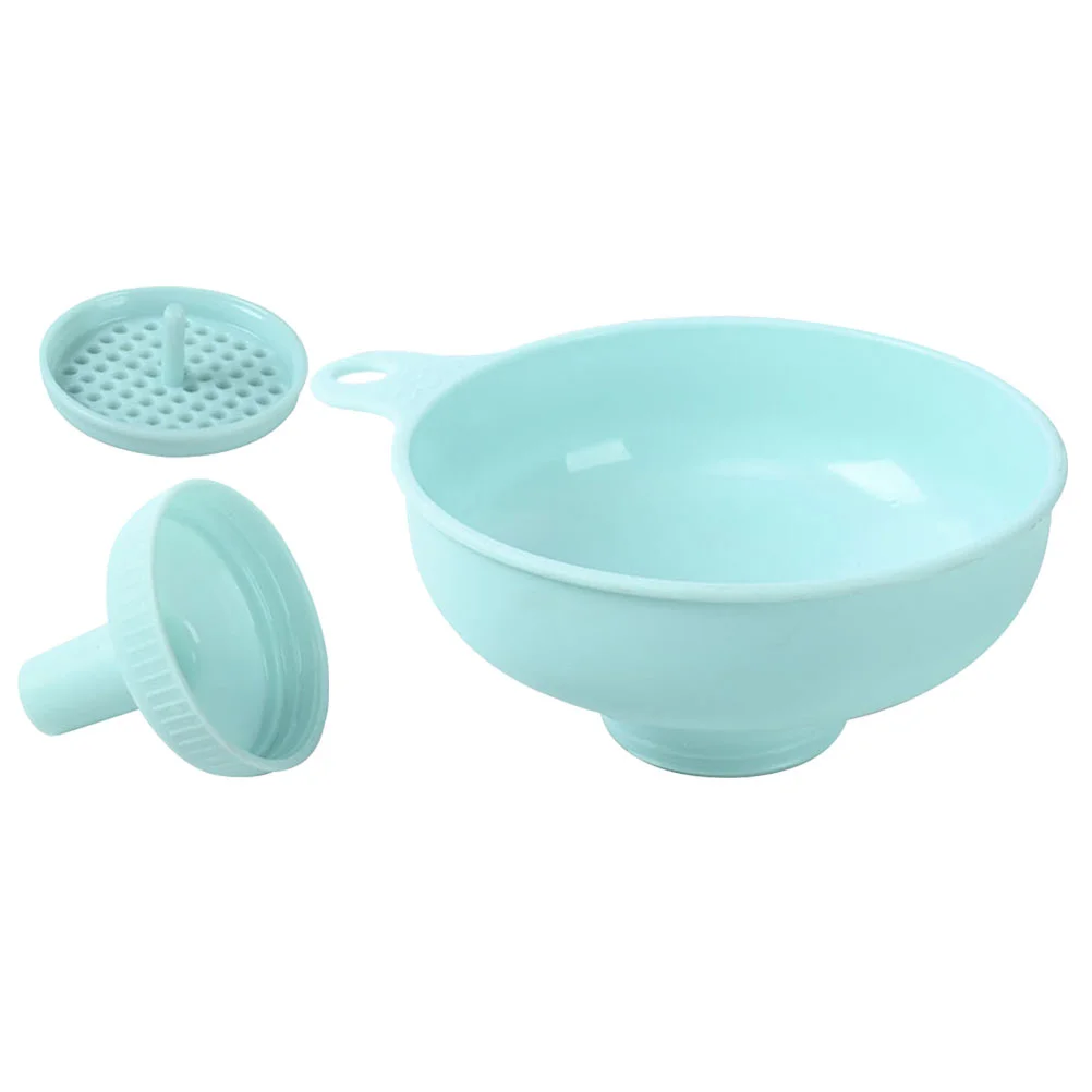 Wide Mouth Funnel Strainer Large Funnels for Kitchen Use Household Pp Multifunctional Plastic with