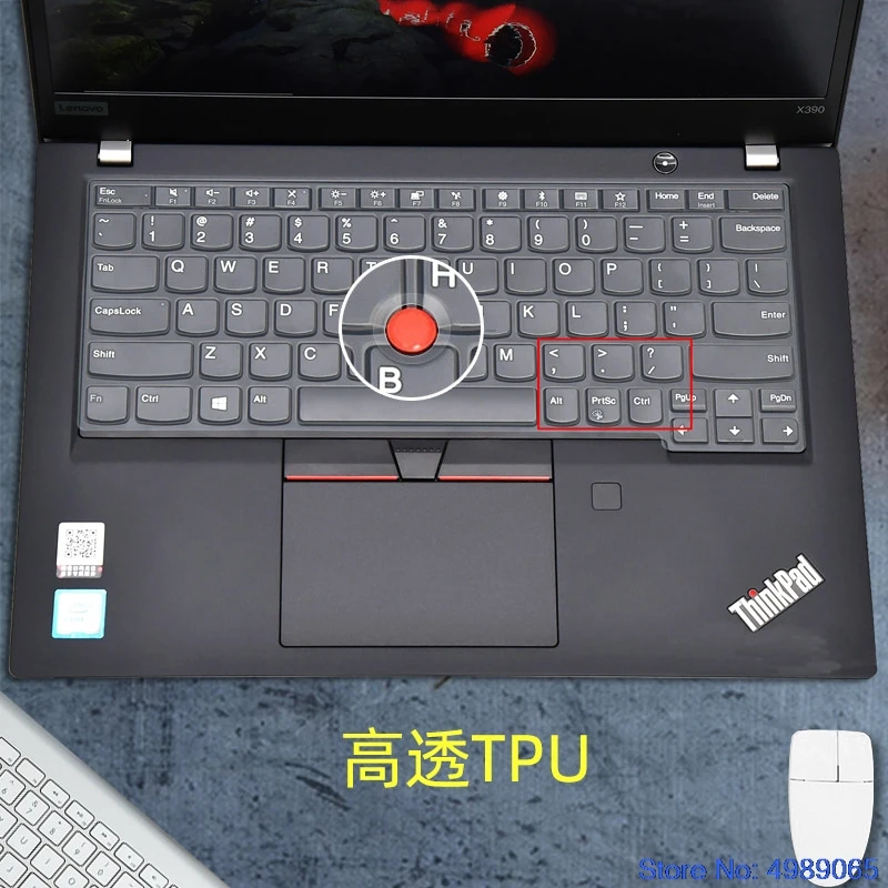 TPU 노트북 키보드 커버 스킨, 레노버 씽크패드 X390 요가 X380 요가 X260 X270 X280 X380 X390