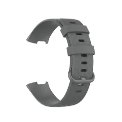 Silicone Replacement Strap Bands for Smartwatch Accessories (Light gray)